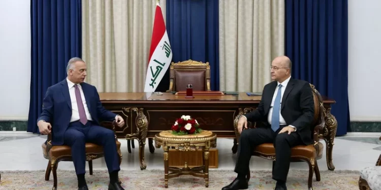 العراق: صالح والكاظمي يُؤكدان أهميّة الحوار