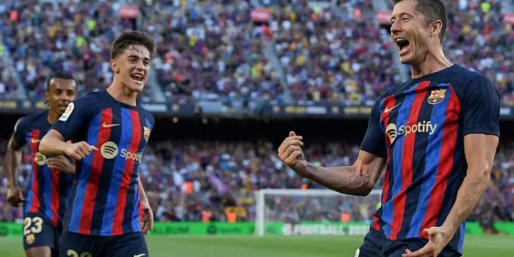 صحوة برشلونة مستمرة.. رباعية و”ماكينة” ليفاندوفسكي تعمل