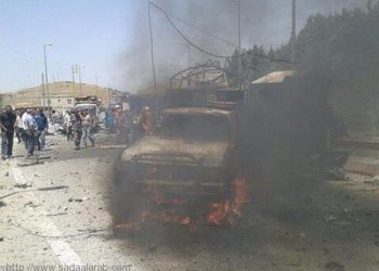 انتحاري يفجر نفسه قرب حاجز للدرك في ضهر البيدر