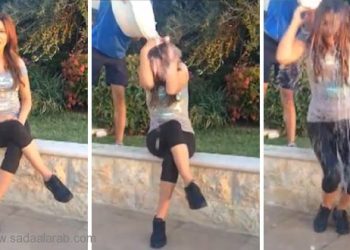 ظاهرة تحدي الثلج تنتشر بين المشاهير العرب وتفتح باب التساؤلات حول دورهم الإنساني