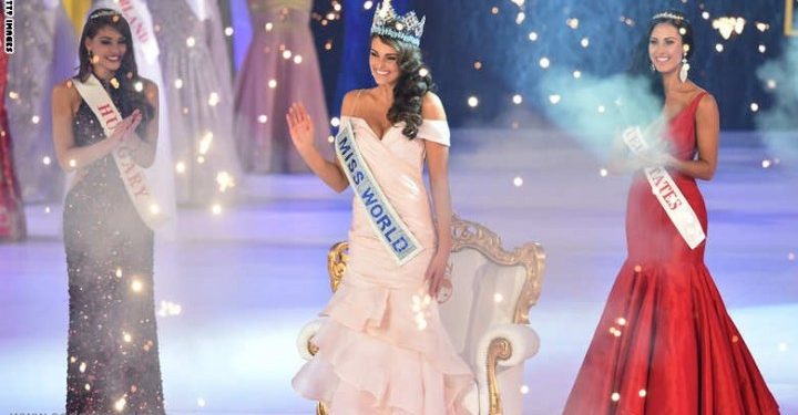 بالفيديو.. لحظة تتويج ملكة جمال العالم 2014 ذات الجمال الصارخ والتي أعادت للمسابقة عصرها الذهبي