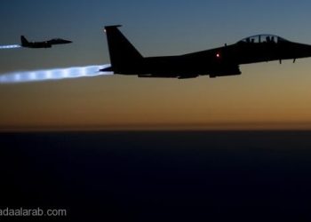 التحالف يقصف مواقع في دير الزور