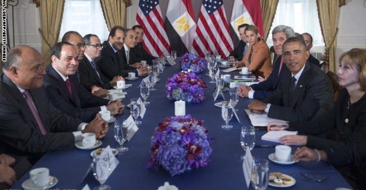 ما الذي دار في أول قمة بين أوباما والسيسي في نيويورك؟