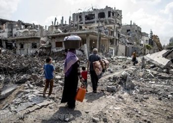 حماس تقاوم سياسياً والتهدئة كشفت الاجرام الصهيوني : احياء بكاملها سويت بالارض