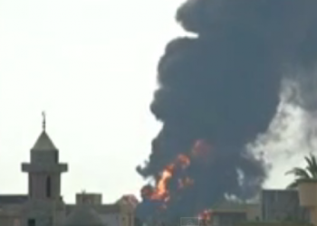 بالفيديو: ليبيا تحترق!!