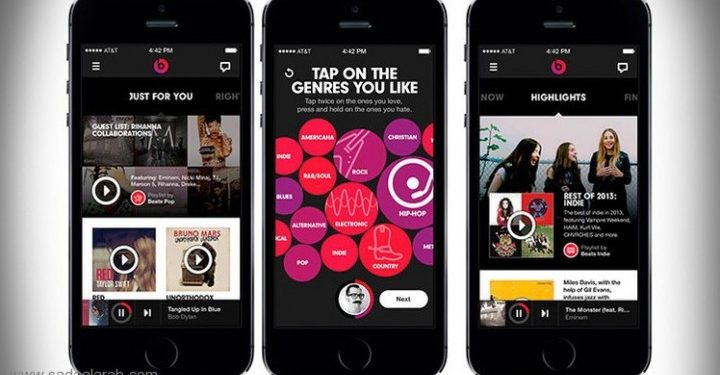 آبل تزود جميع أجهزة آيفون وآيباد بخدمة Beats Music العام المقبل