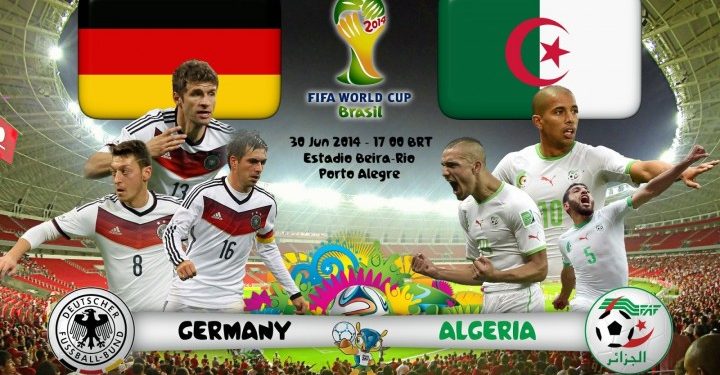 أهداف وفرص مباراة المانيا والجزائر