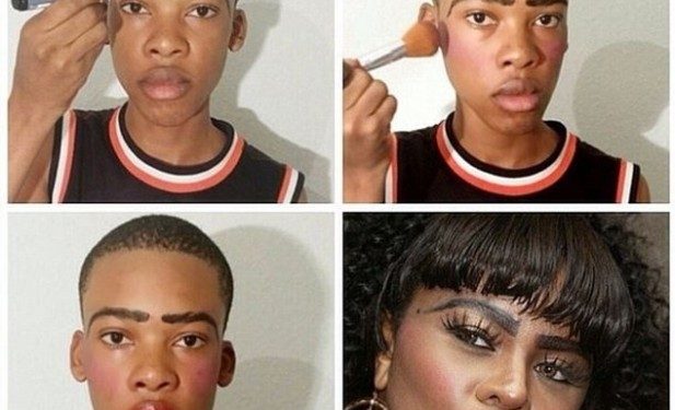 بالصور.. الرجال يدخلون عالم المكياج وينشرون تجاربهم