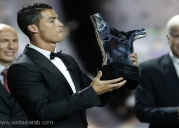 رونالدو يتوج بلقب أفضل لاعب في أوروبا