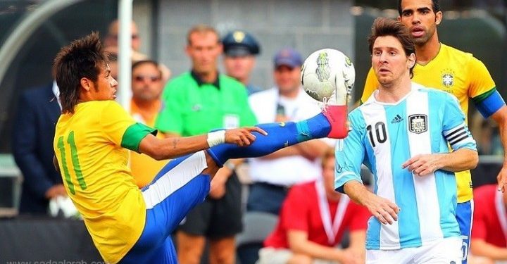 فيديو: أهداف مباراة البرازيل 2 : 0 الارجنتين