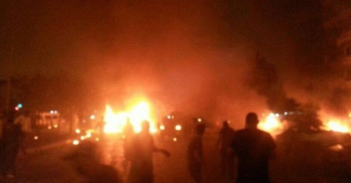 انفجار سيارة مفخخة في الطيونة