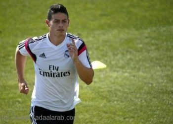 رودريجيز سيخوض مباراته الرسمية الأولى مع ريال في كأس السوبر الاوروبية