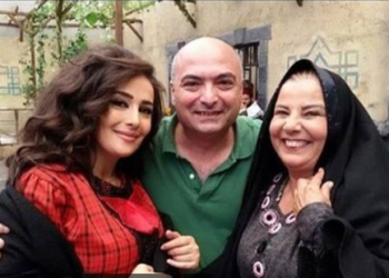 الزوجة الثانية للعقيد معتز في "باب الحارة"