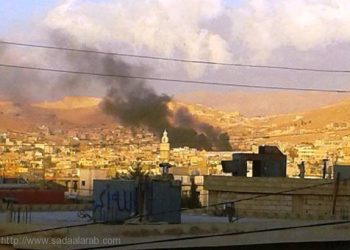 مخيمات النازحين وبعض العرساليين يراقبون الجيش اللبناني واشارات الى انفجار قريب