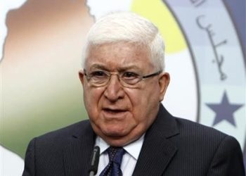 مرشح النحالف الكردستاني فؤاد معصوم رئيساً للعراق