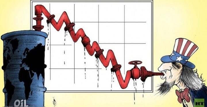 كاريكاتور اليوم: هبوط حاد في أسعار النفط