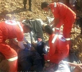 الصليب الأحمر في لبنان  يعالج جرحى المجموعات المسلحة السورية
