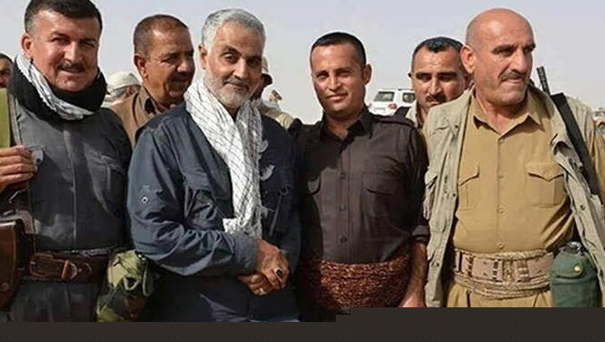 قاسم سليماني بطل مغوار يقود العراقيين ضد داعش