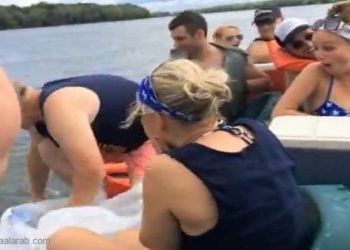 بالفيديو.. عندما تفشل الرومنسية غرقا