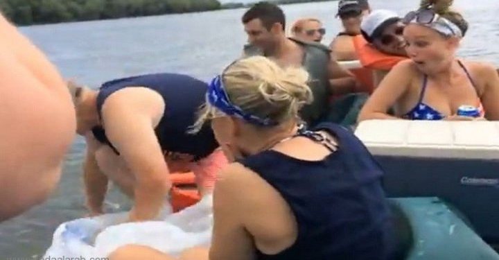 بالفيديو.. عندما تفشل الرومنسية غرقا