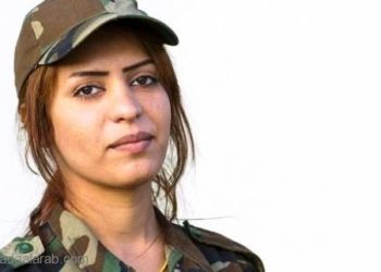 بالصورة: حسناوات البشمركة يحاربن داعش