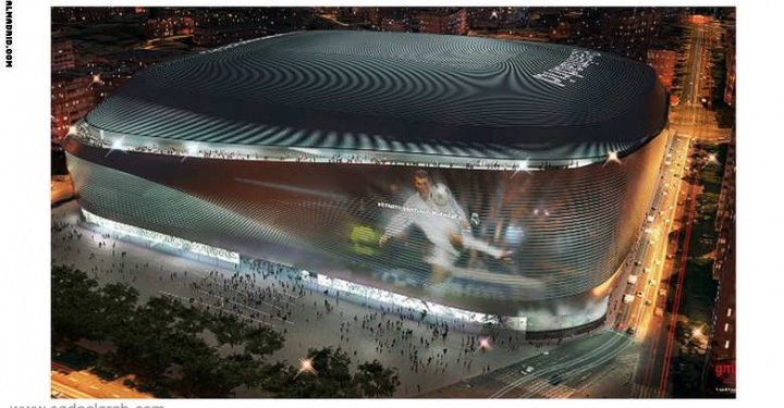 بالصور المذهلة.. ملعب ريال مدريد الجديد