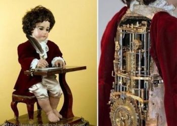 أول روبوت في العالم صنع قبل 240 عاماً ومبرمج ليكتب