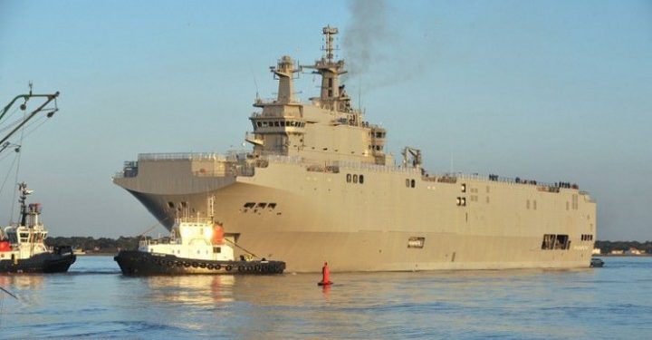 موسكو ستطلب تعويضات إذا لم تستلم ميسترال الشهر الحالي