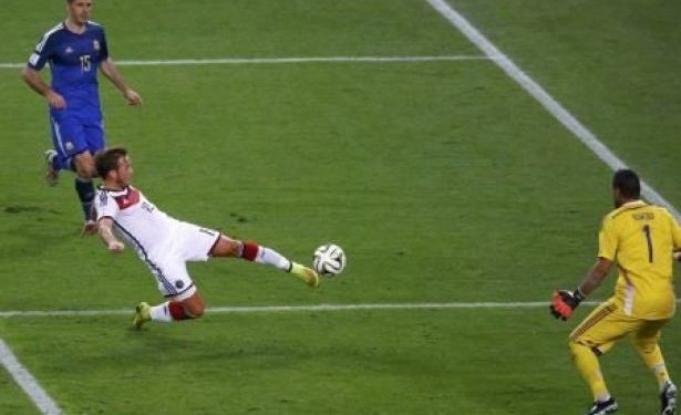 هدف مباراة المانيا والارجنتين في نهائي كأس العالم 2014
