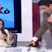 شيرلي المر تفقد لياقتها المهنية على الهواء وغسان جواد ينسحب معترضاً