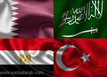 صراع السنة في المنطقة بين مصر - السعودية وقطر - تركيا