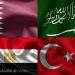 صراع السنة في المنطقة بين مصر - السعودية وقطر - تركيا