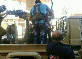 فيديو: مواكب حزب الله المسلحة خلال معارك بريتال في لبنان