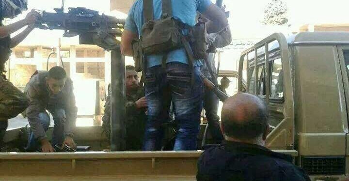 فيديو: مواكب حزب الله المسلحة خلال معارك بريتال في لبنان