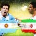 هدف الارجنتين في مرمى ايران لميسي