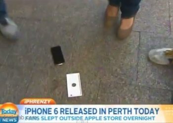 فيديو: سقوط آيفون6 على الأرض