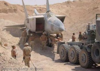 بالفيديو: العثور على طائرات مقاتلة خبأها صدام