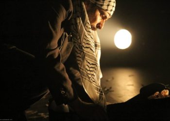 مسرح إسطنبولي دعماً لغزة في إسبانيا