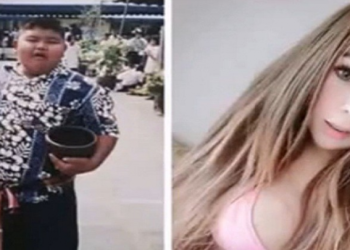 بالفيديو لن تصدق حتى امه لم تعرفه بعد العملية من شاب سمين الى فتاة مثيرة