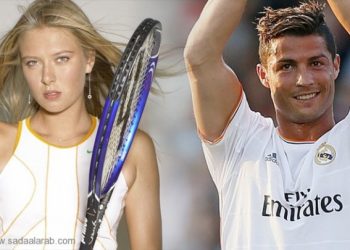 رونالدو وشارابوفا أفضل رياضيين في العالم