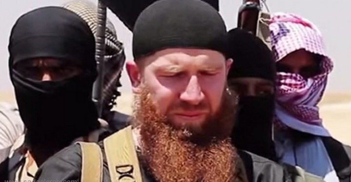 مقتل عمر الشيشاني أخطر قادة داعش