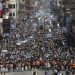 تظاهرة للحوثيين في صنعاء لإسقاط الحكومة
