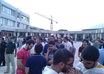 بالفيديو والأسباب: اشكال التيار الوطني الحر والقوات اللبنانية في جامعة اللويزة