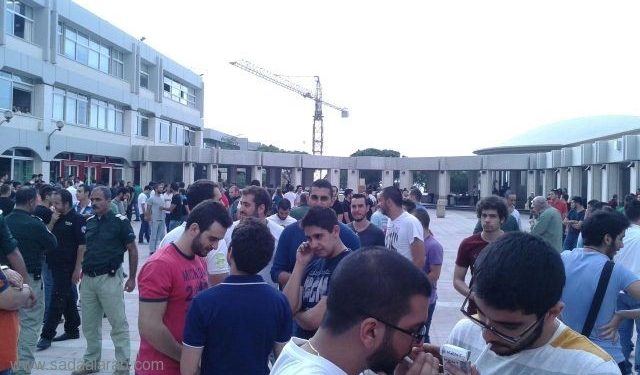 بالفيديو والأسباب: اشكال التيار الوطني الحر والقوات اللبنانية في جامعة اللويزة