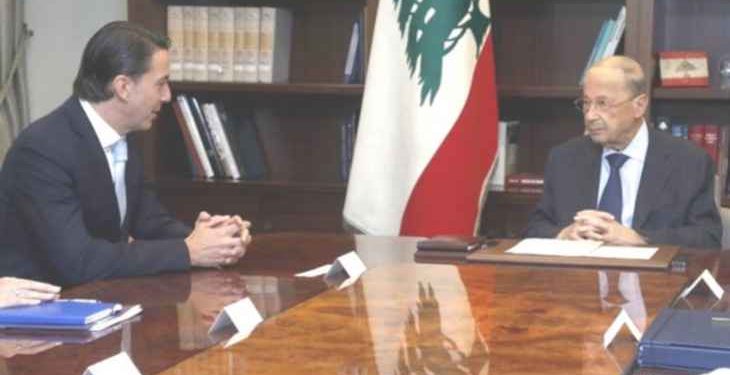 الرئيس عون تلقى اتصالاً من بو صعب أعلمه فيه بمجيء هوكشتاين أواخر الأسبوع الجاري إلى بيروت