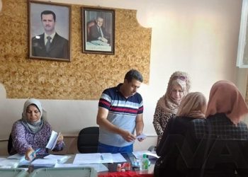 تواصل عمليات الاقتراع في انتخابات المجالس البلدية في سوريا