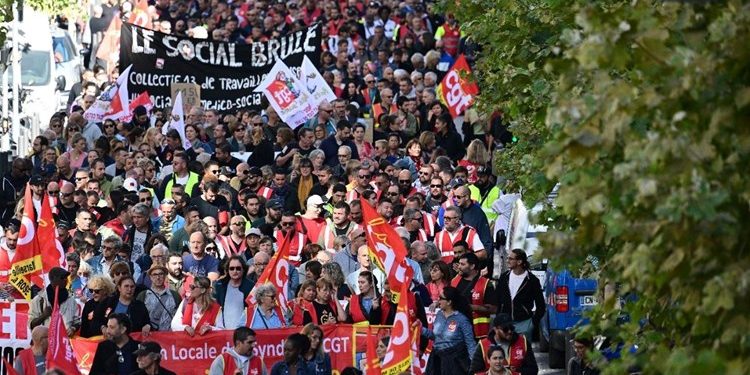 فرنسا: تظاهرات للمطالبة بزيادة الأجور وعدم رفع سن التقاعد