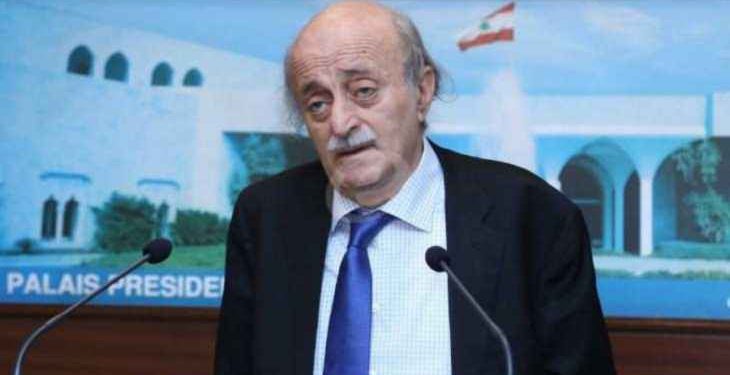 جنبلاط: مسيرات “حزب الله” نفعت في عملية ترسيم الحدود ولبنان بحاجة لقوته دفاعيًا ضمن منظومة الدولة الدفاعية